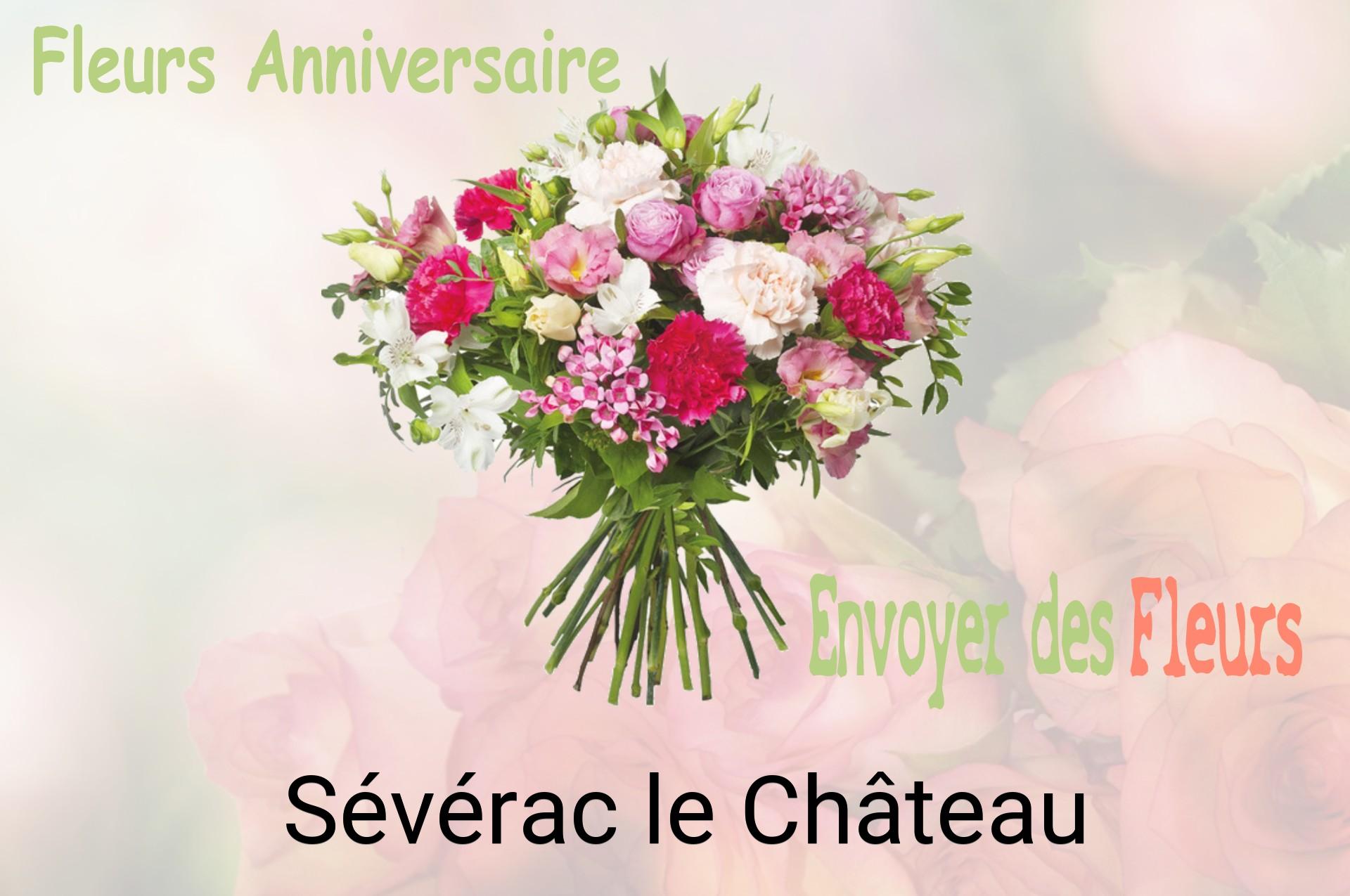 Bouquet de fleurs d’anniversaire livré à Sévérac-le-Château